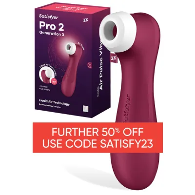 Satisfyer Pro 2 Gen 3 6 25 Clitoral Stimulator with Liquid Air Tech Vibration