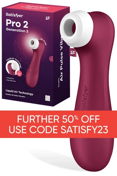 Satisfyer Pro 2 Gen 3 - 6.25" Clitoral Stimulator with Liquid Air Tech & Vibration