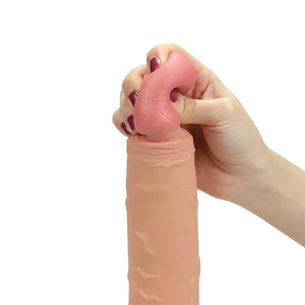 Ingen Hollow Big Unisex Silicone Hollow Strap-On 8.5-Inch Dildo Harness