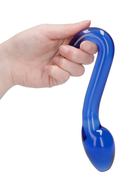 Spectrum Nubby Textured Glass Dildo