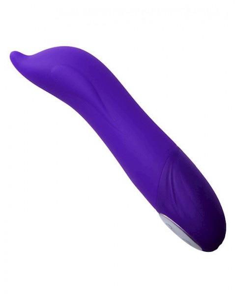 Lila 10x Mode Silicone Dolphin Vibe - Purple