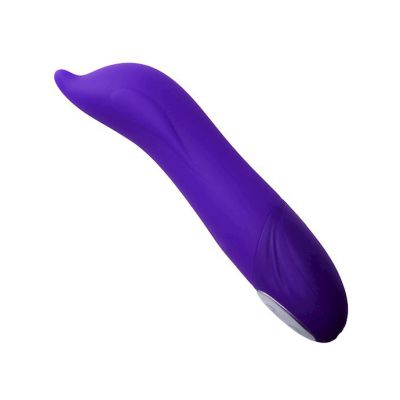 Lila 10x Mode Silicone Dolphin Vibe Purple