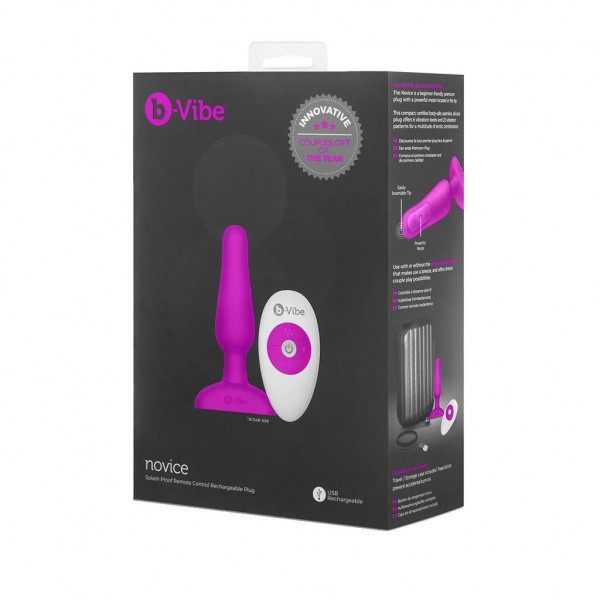 Plug: B-Vibe Novice with Remote