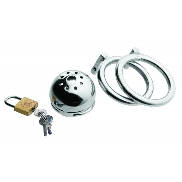 Solitary Extreme Confinement Cage Steel Silver