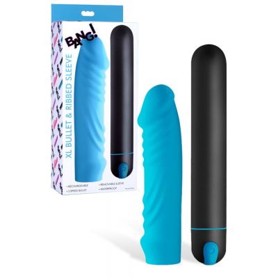 Bang 8 5 XL Bullet With Removable Ribbed Sleeve