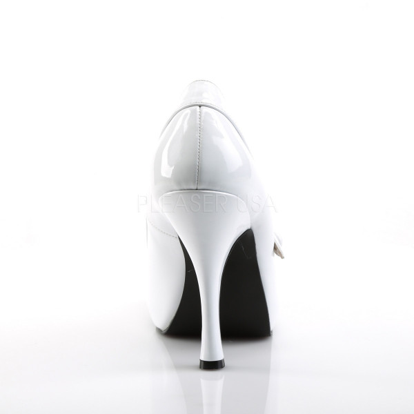 4 1/2 inches Heel, 3/4 inches Hidden PF Maryjane Pump