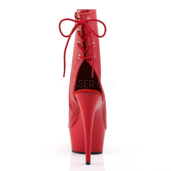 DELIGHT-1018 - 6" Heel, 1 3/4" PF Open Toe/Back Ankle Boot — image 4 of 4