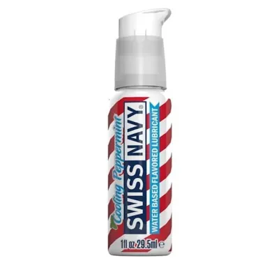 Swiss Navy Waterbased Flavoured Lubricant Cooling Peppermint 30ml 30ml