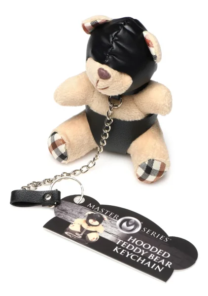 Hooded Teddy Bear Keychain