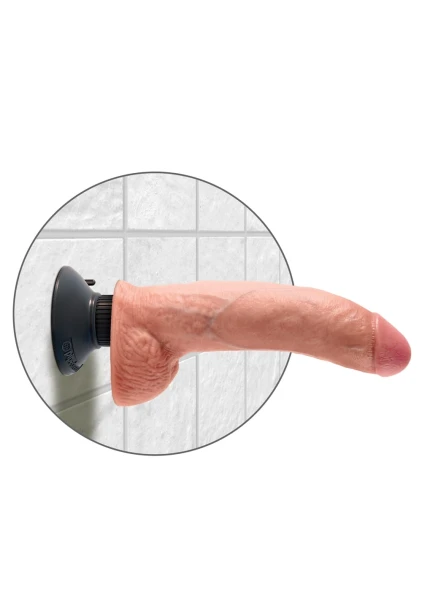 King Cock 9'' Vibrating Cock with Balls