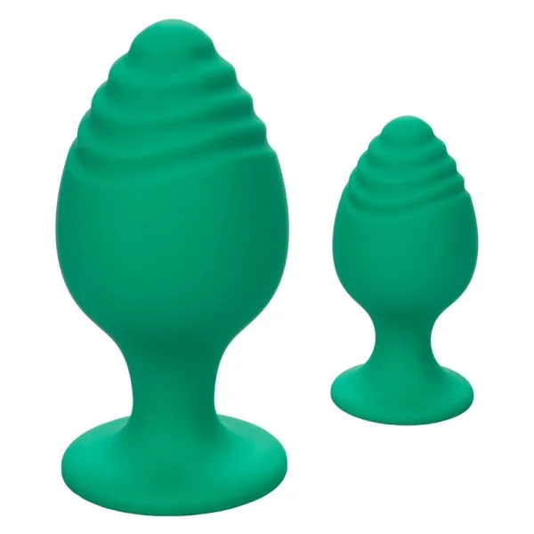 Cheeky Butt Plug Duo Green