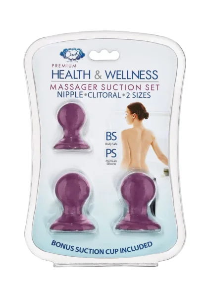 Health and Wellness Nipple and Clitoral Massager Suction Set — image 5 of 18