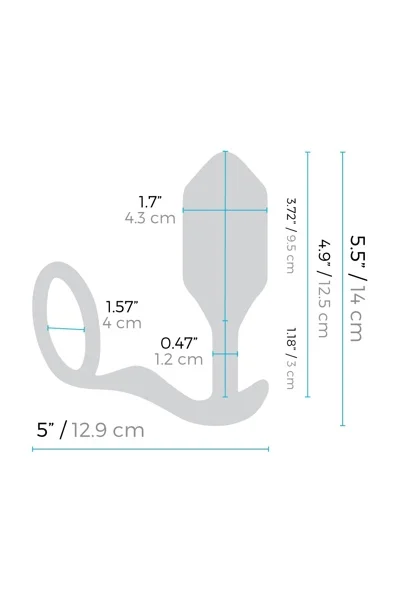 b-Vibe - Vibrating Snug & Tug - XL — image 6 of 12