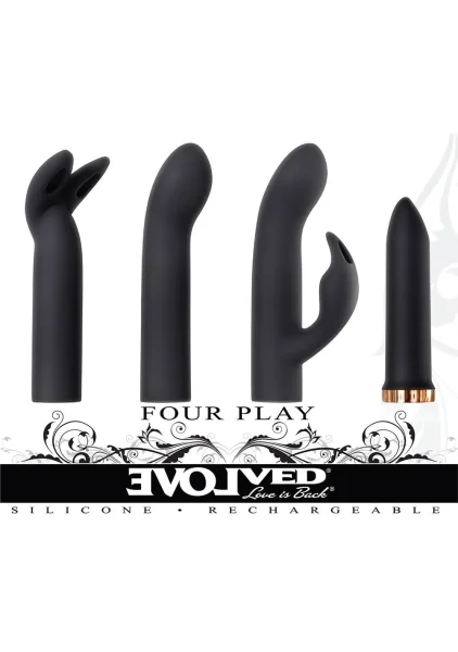 Evolved Four Play Bullet Vibrator Set