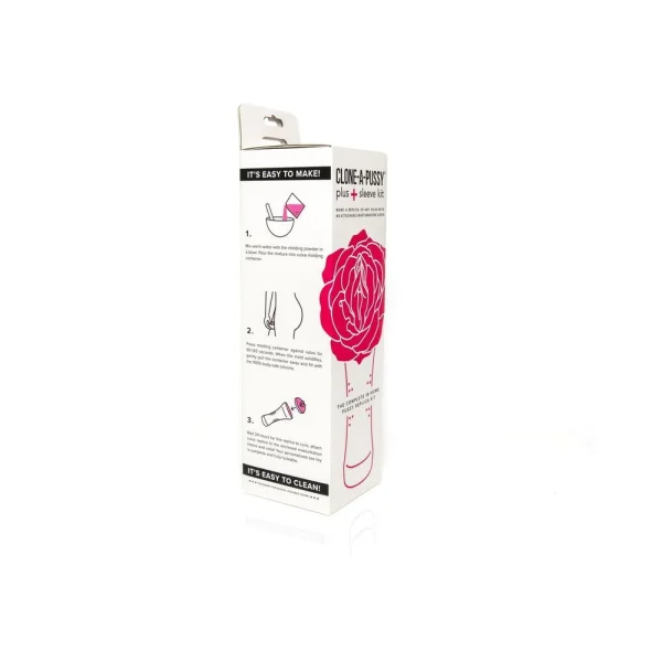 Clone-a-pussy With Sleeve Kit Hot Pink
