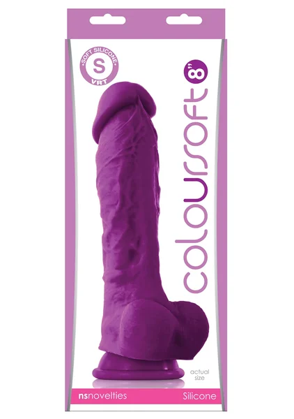 ColourSoft - 8'' Soft Dildo — image 19 of 21