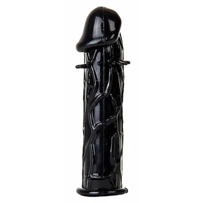Realistic Penis Extension Black