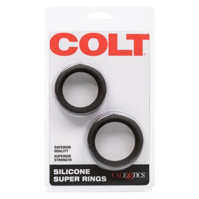 Silicone Super Cock Rings x2