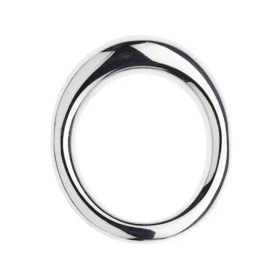 Kink Range Stainless Steel Bent Cock Ring 45mm