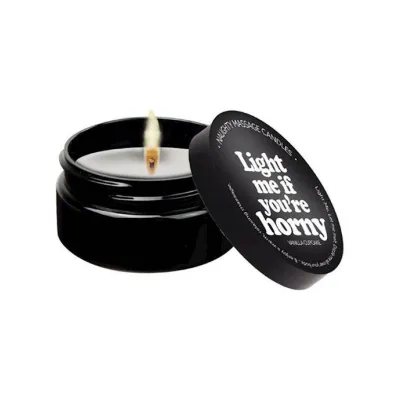 Kama Sutra 2 Oz Massage Candle Light Me If You Are Horny Vanilla Creme