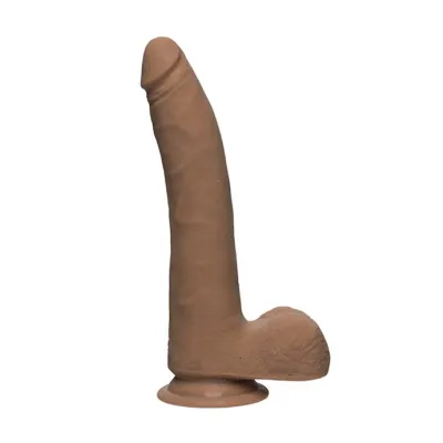The Ultraskyn Realistic 9 Inch Slim Dildo With Balls 9 Inch