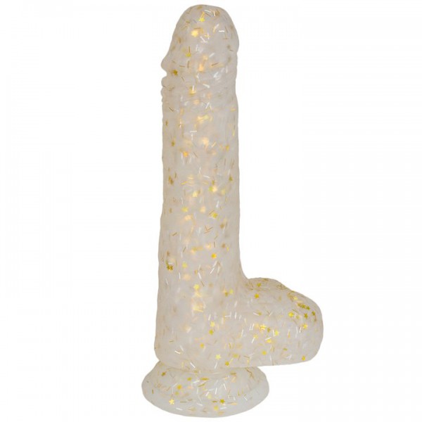 Bondara Star Glitter Real Feel Dildo – 5 Inch