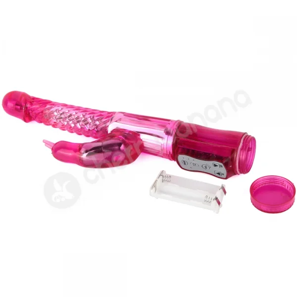 Cherry Banana Dream Tickler 15 Function Pink Rabbit Vibrator