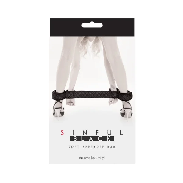 Sinful - Soft Spreader Bar (Black)