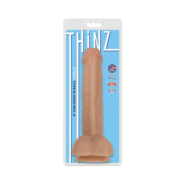 Thinz 8 inches Slim Dong with Balls — image 11 of 12