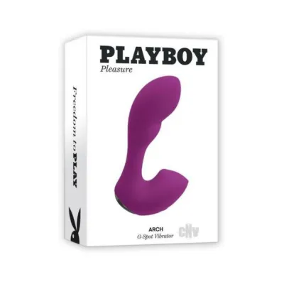 G Spot Vibrators Playboy Arch Rechargeable Silicone G spot Vibrator Wild Star