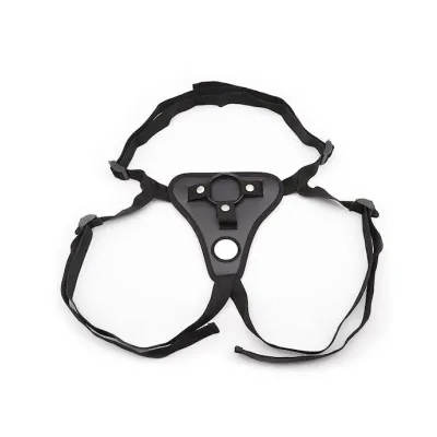 Strap On Harness With Anal Hole Nude black