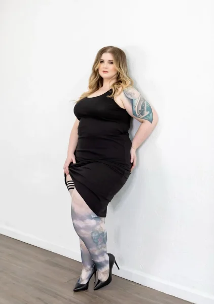 Mackenzie: Black and White Tie Dye
