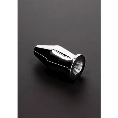 Thru Hole Butt Plug Silver Large