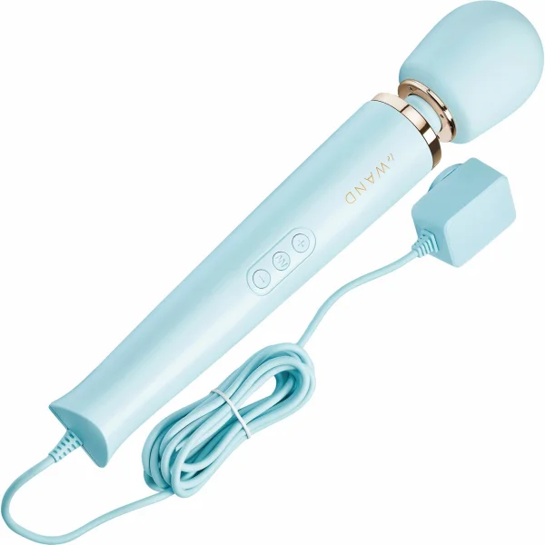 Le Wand Powerful Plug-in Vibrating Massager Sky Blue