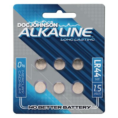 Doc Johnson Alkaline Batteries LR44 Pack of 6