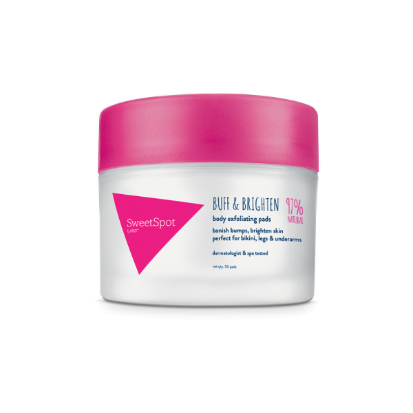 SweetSpot Labs Buff & Brighten Exfoliating Pads (50 Ct)