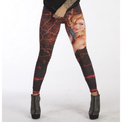Gun Girl Active Pant Black