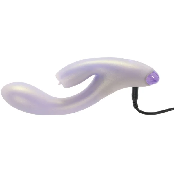 G-Love G-Kiss Silicone Rechargeable Waterproof Dual Stimulation Vibrator By CalExotics