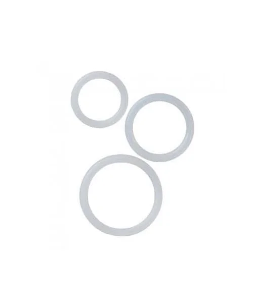 Silicone Support Rings - Clear