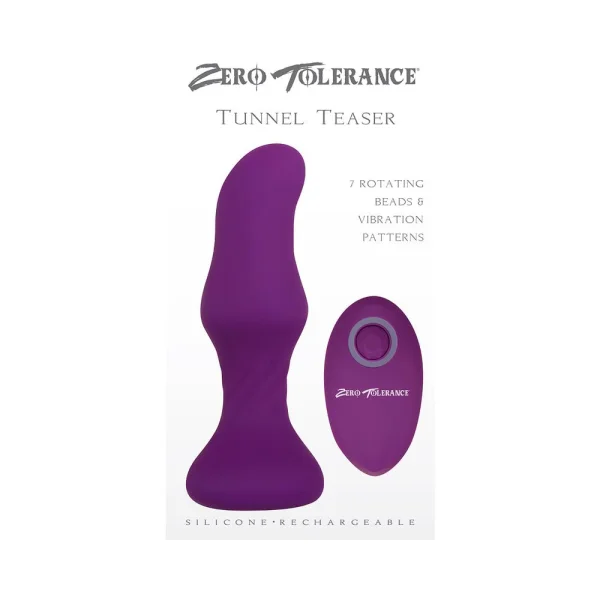 Zt Tunnel Teaser Rechargeable Silicone - Purple — image 7 of 9