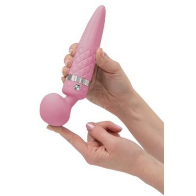 Pillow Talk Sultry Dual Ended Massager Pink