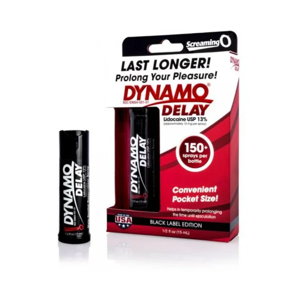 Screaming O Dynamo Delay Spray 6 Piece Display