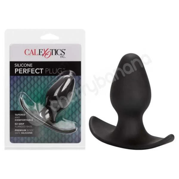 Black Silicone Perfect Plug