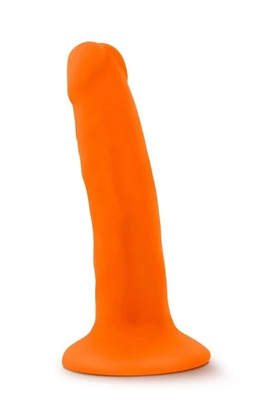 Blush Neo Neon Orange 6 Inch Dual Density Cock — image 5 of 13