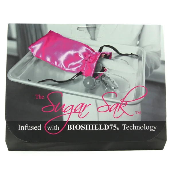 Sugar Sak Antibacterial Toy Bag Large - Black