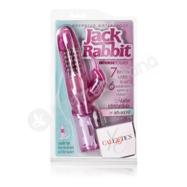 Pink Advanced Waterproof Jack Rabbit Vibrator