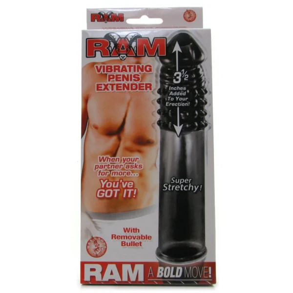 Ram vibrating penis extender