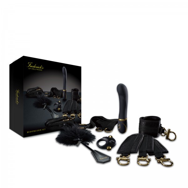 Fredericks Of Hollywood Rechargeable G Vibrator Vibrating Ring and Fetish Set
