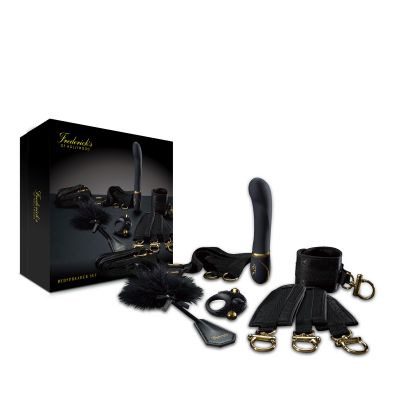 Fredericks Of Hollywood Rechargeable G Vibrator Vibrating Ring and Fetish Set