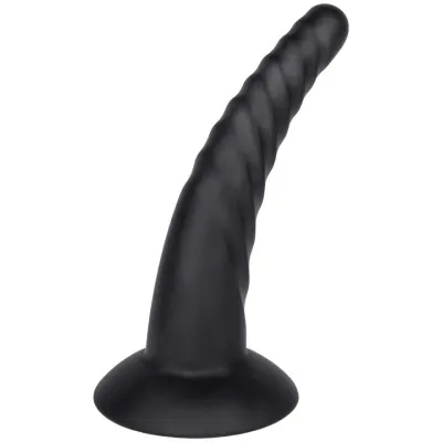 Bondara Pleasure Pointer Ribbed Suction Dildo 5 Inch